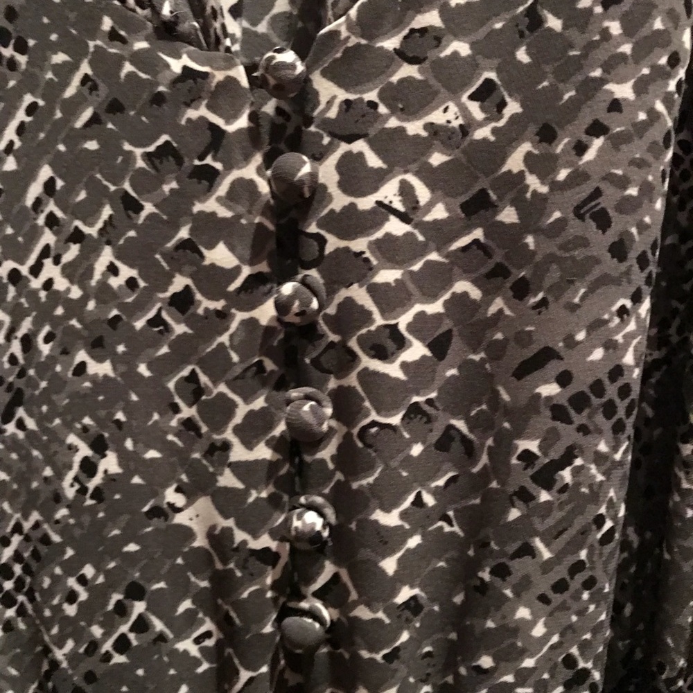 Parker Snake Skin Print Cocktail Dress! View 5